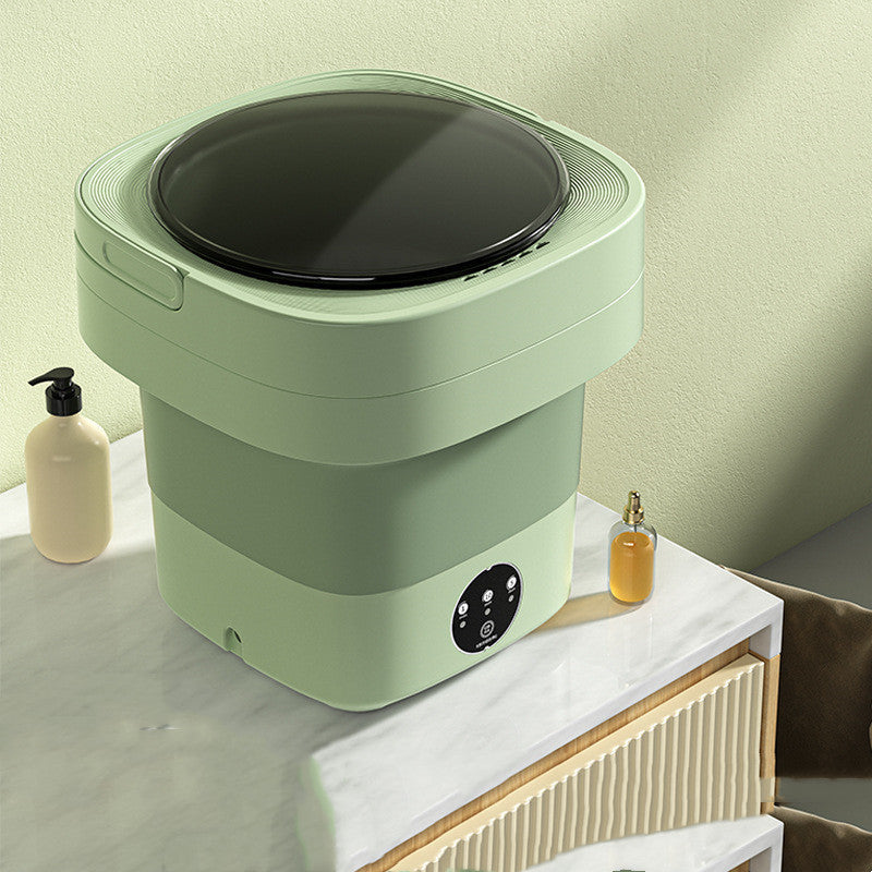 Mini lavadora plegable