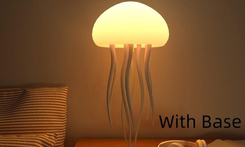 Lámpara de ambiente de medusas