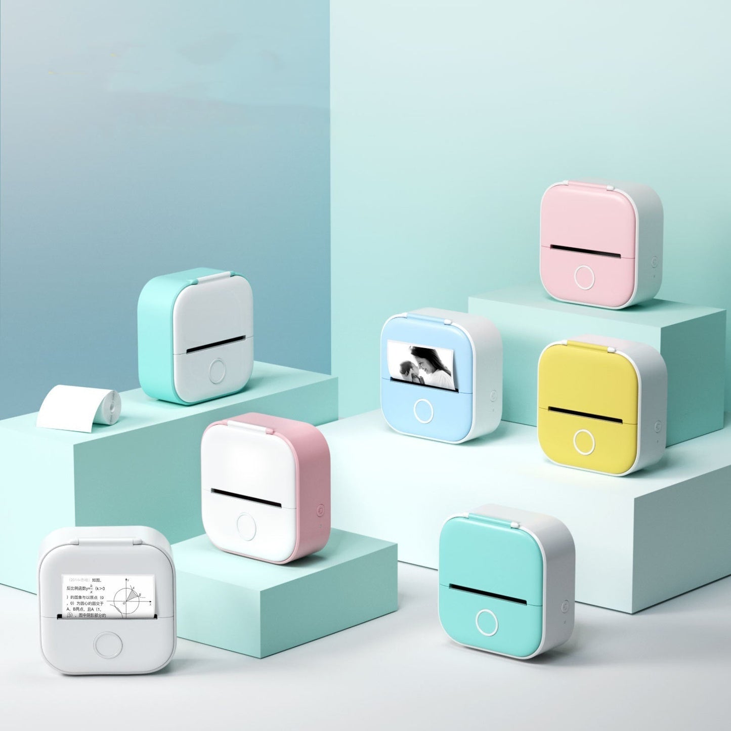 Mini impresora térmica portátil