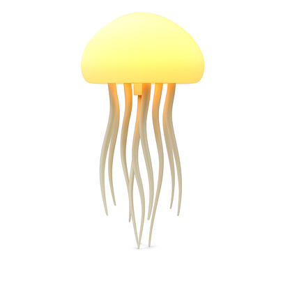 Lámpara de ambiente de medusas